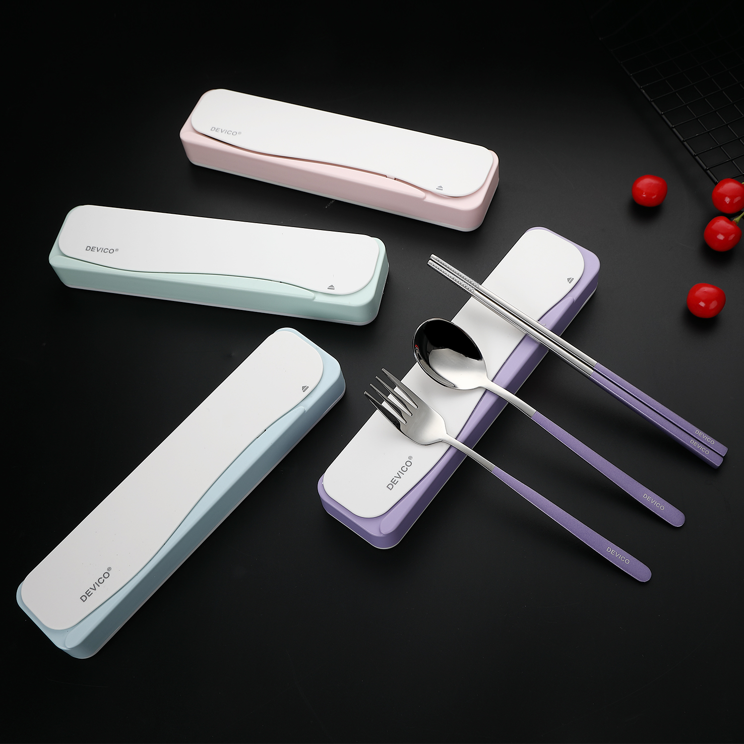 DEVICO D1 4Pcs Portable Utenisls