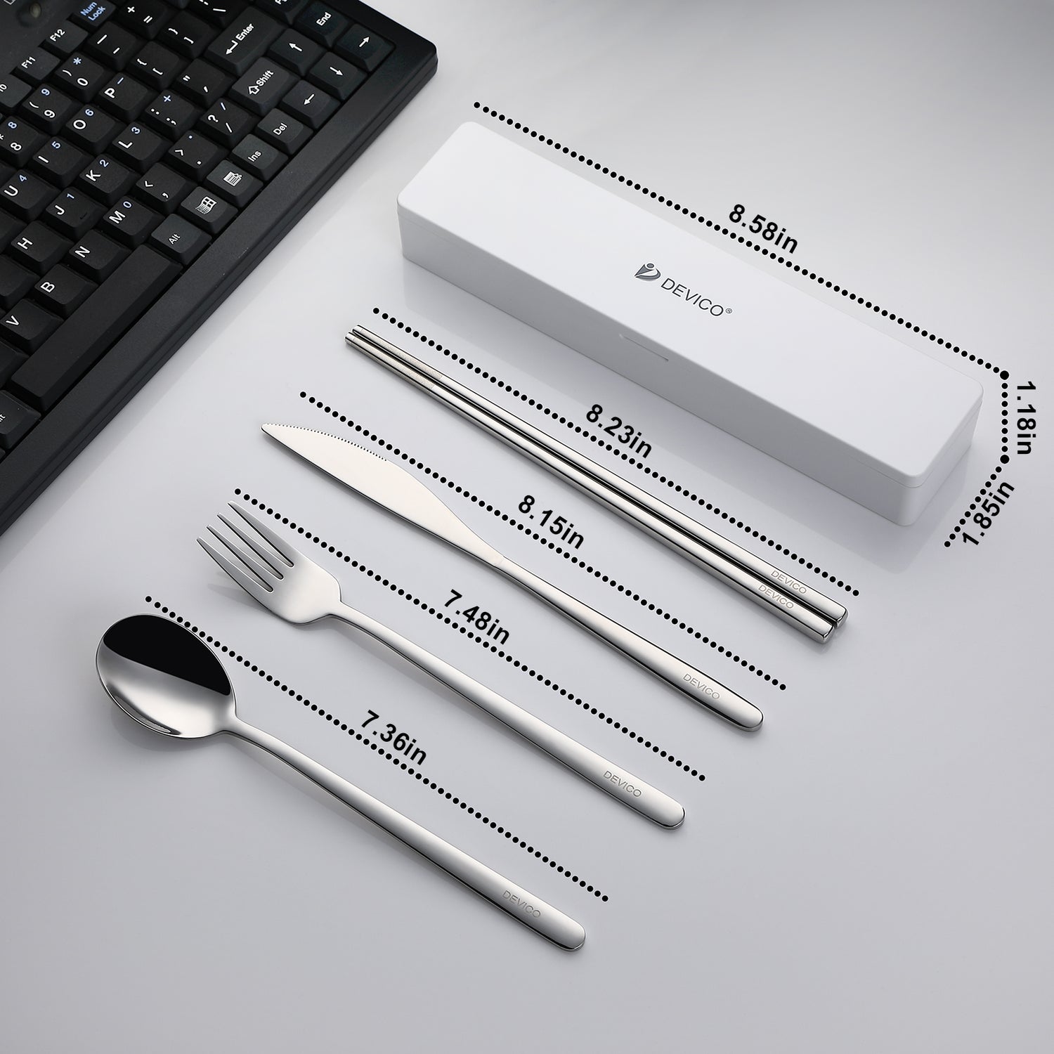 DEVICO D4 5Pcs Portable Utenisls